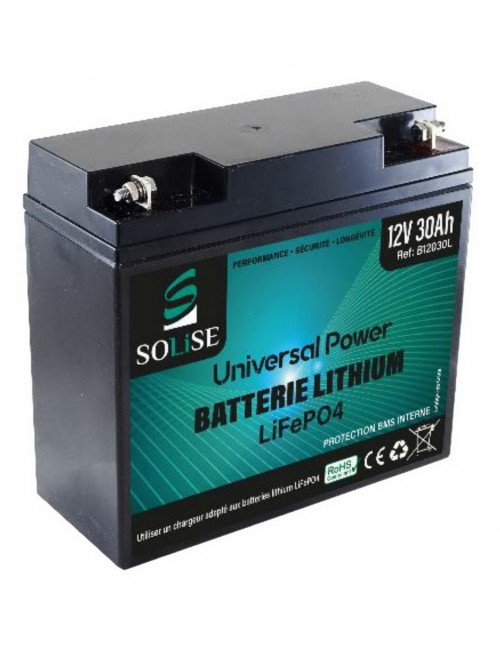 LiFePO4 battery 12V 30Ah