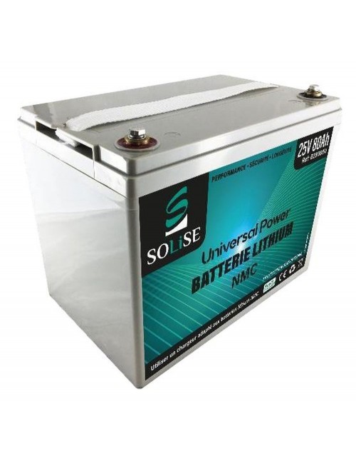 Li-ion battery 25V 80Ah