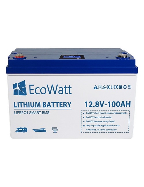 Batterie LiFePO4 12v 100Ah EcoWatt